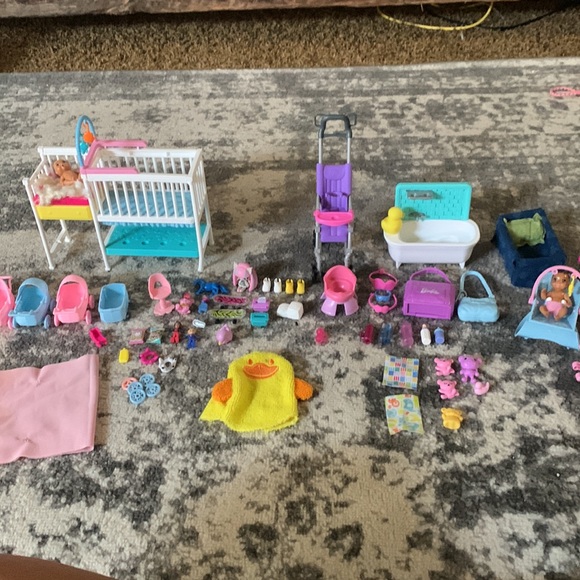 Barbie Toys Barbie Baby Toys And Accessories Poshmark